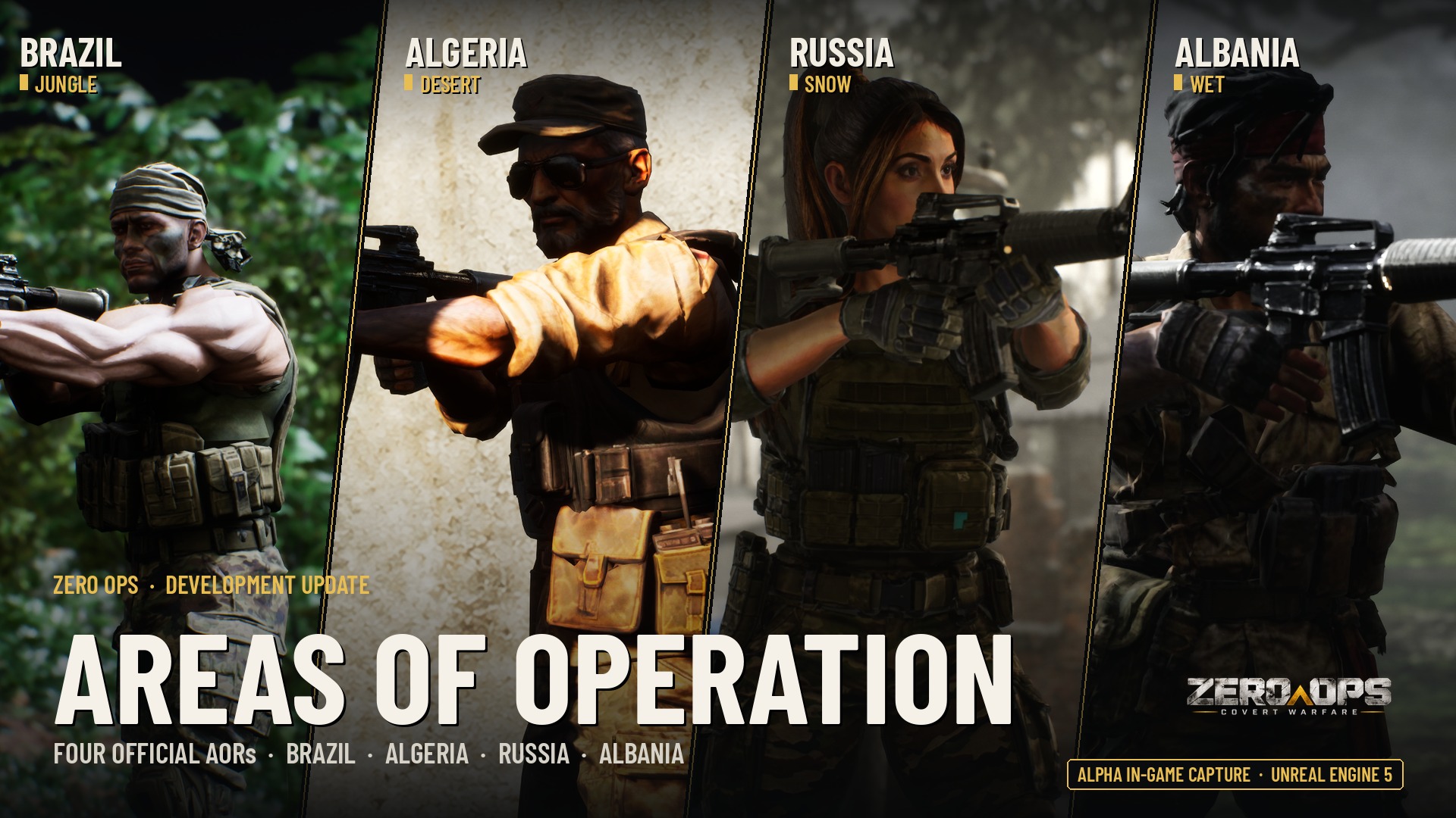 Areas of Operation: Where Zero Ops Takes You | Zero Ops alpha in-game capture