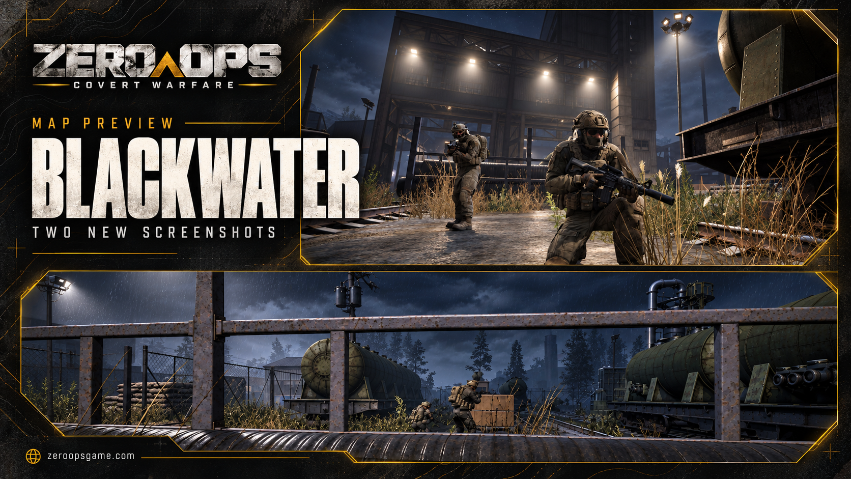 BLACKWATER: TWO NEW SCREENSHOTS | Zero Ops alpha in-game capture