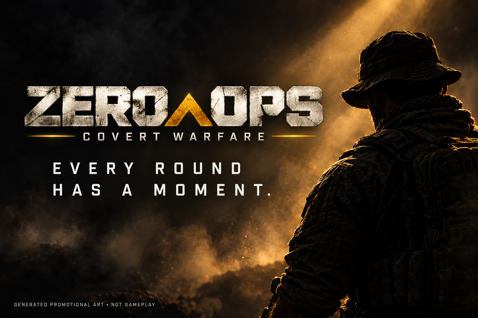 WHEN THE ROUND COMES DOWN TO YOU | Zero Ops alpha in-game capture